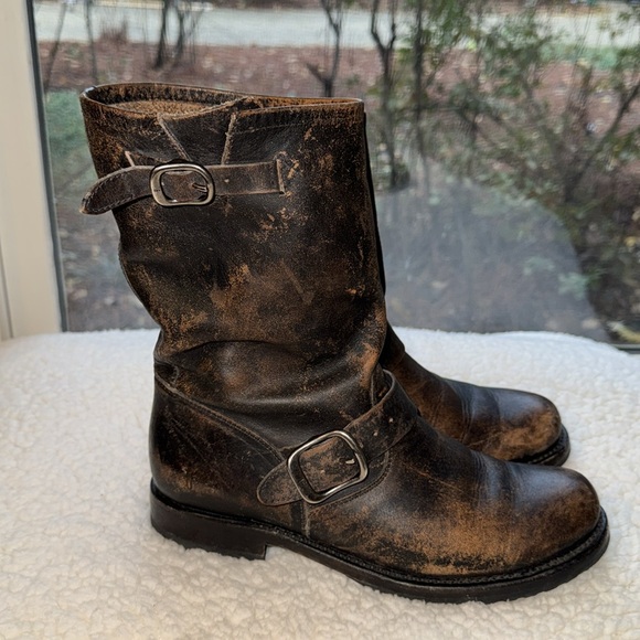 Frye Motorcycle Boots - Picture 3 of 6